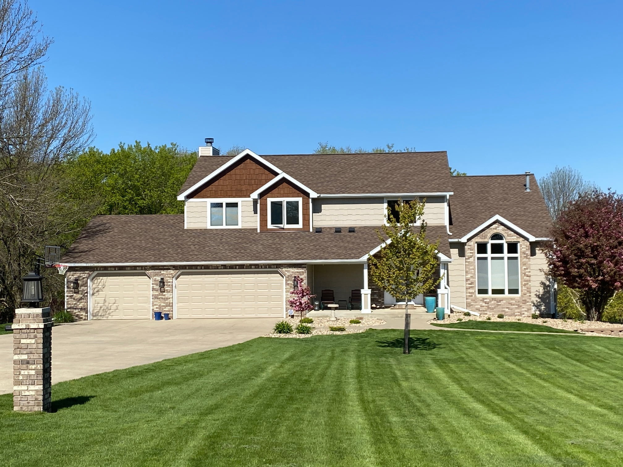 reside home with shake siding