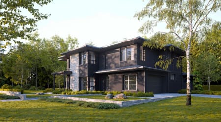 contemporary home in the pacific northwest