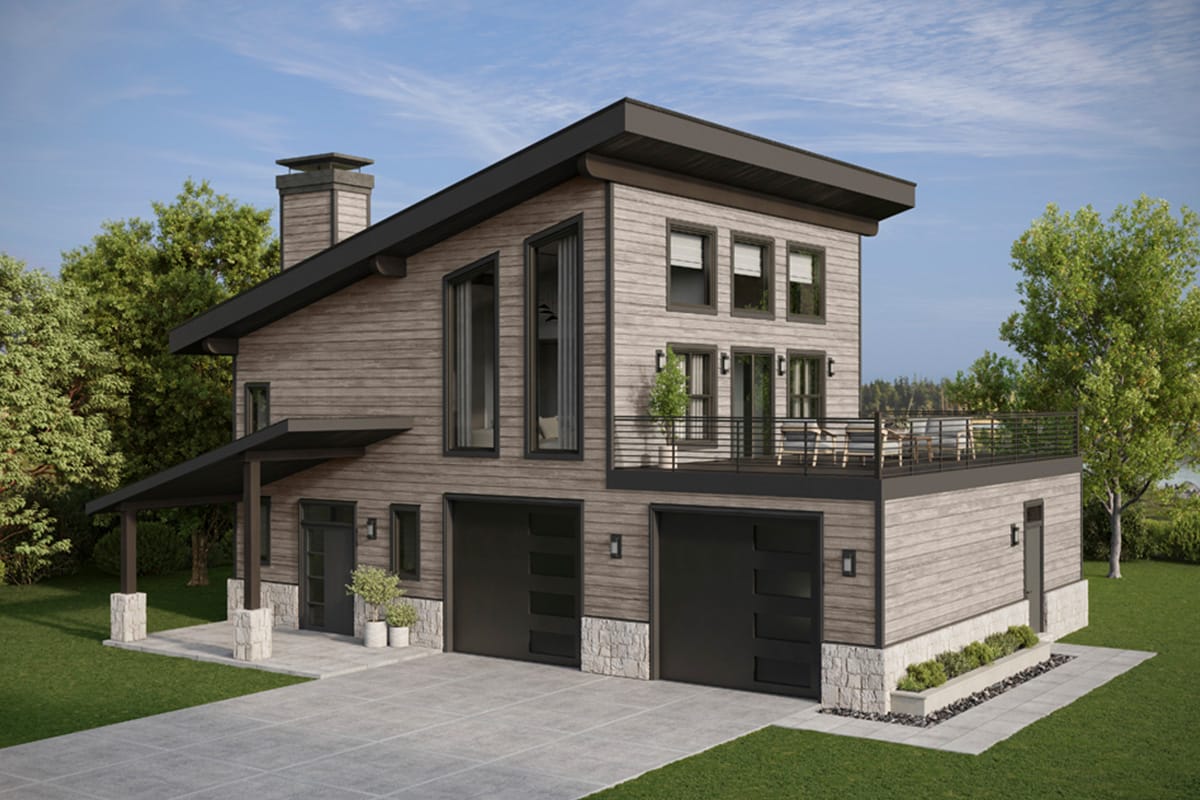 Real wood siding color on lap siding with smooth texture